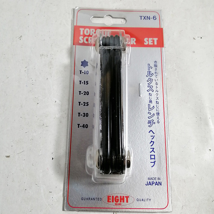 مجموعه 6 عددی آچار آلن ستاره ای ایت مدل TXN-6