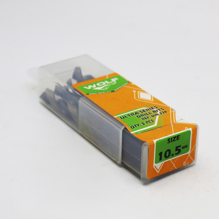 مته آهن ولف مدل اولترا کد YP-010.5MM سایز 10.5 میلی متر مجموعه 5 عددی