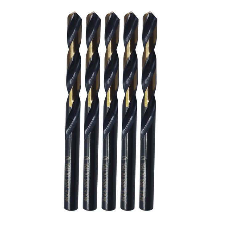 مته آهن ولف مدل اولترا کد YP-010MM سایز 10 میلی متر مجموعه 5 عددی