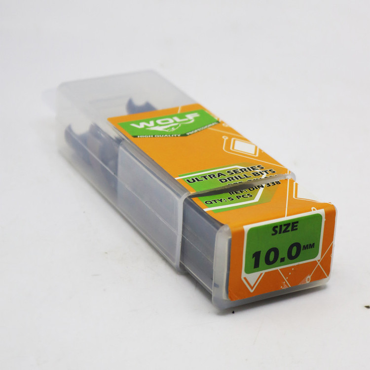 مته آهن ولف مدل اولترا کد YP-010MM سایز 10 میلی متر مجموعه 5 عددی