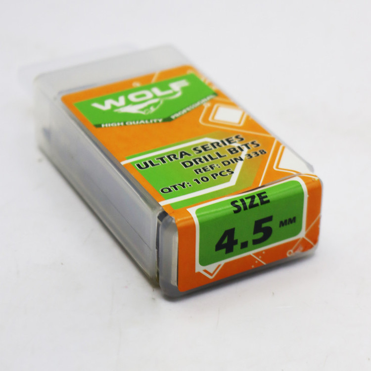 مته آهن ولف مدل اولترا کد YP-04.5MM سایز 4.5 میلی متر مجموعه 10 عددی